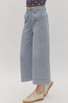 So Demure Wide Leg Jeans