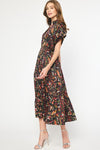 Midnight Color Splash Dress