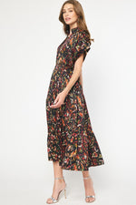 Midnight Color Splash Dress