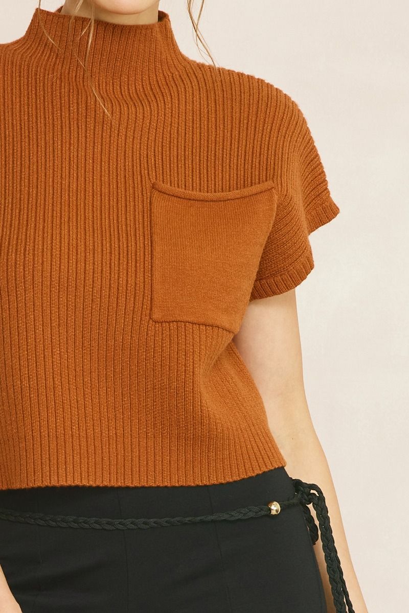 Out Of Pocket Knit Top