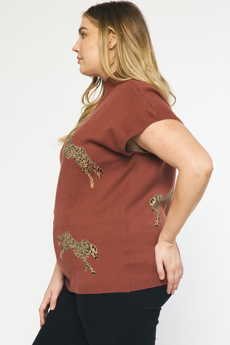 On The Prowl Sweater Curvy