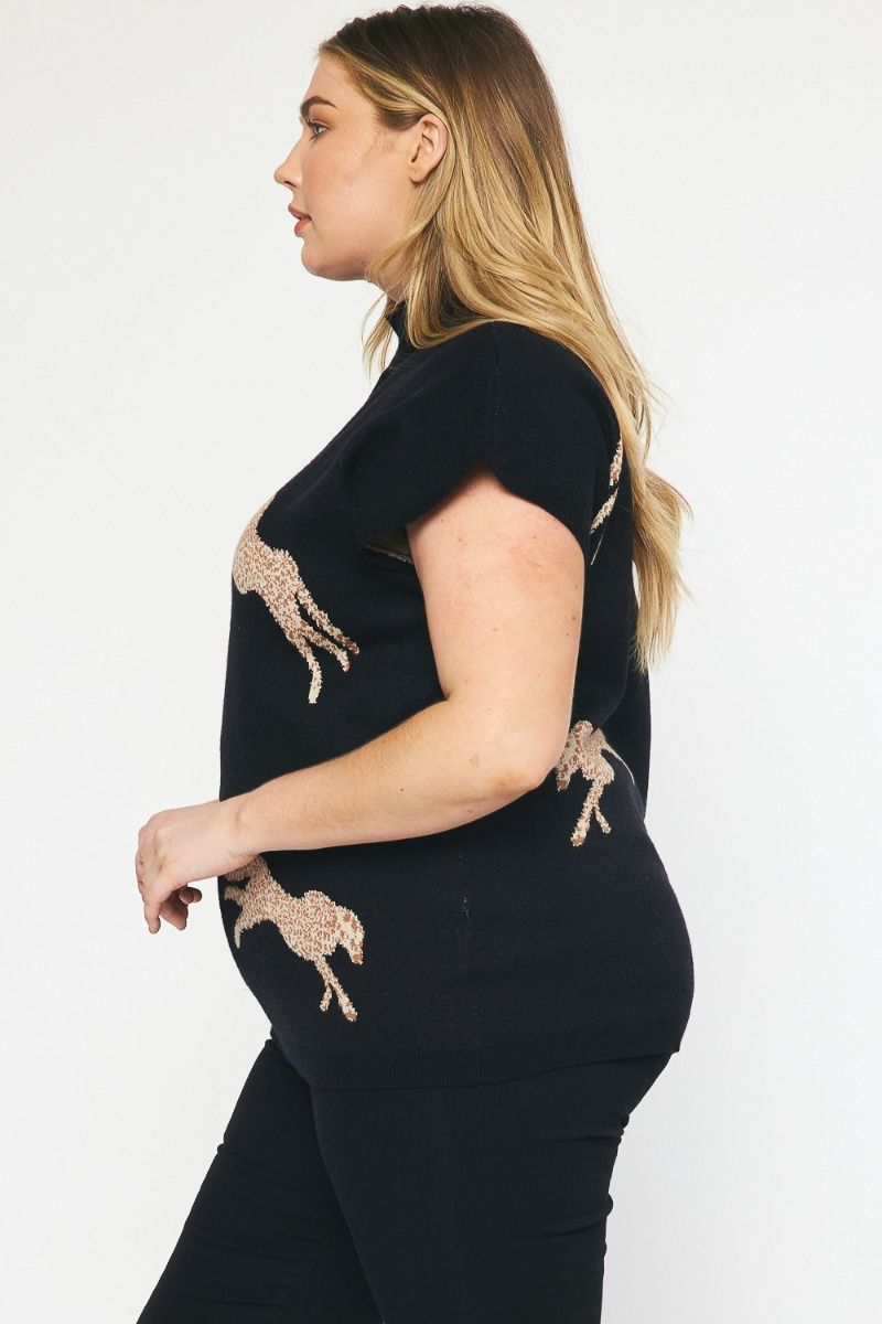 On The Prowl Sweater Curvy