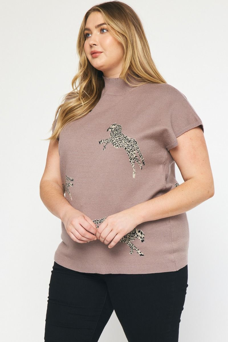 On The Prowl Sweater Curvy