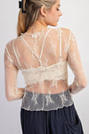 All Over Sheer Lace Top