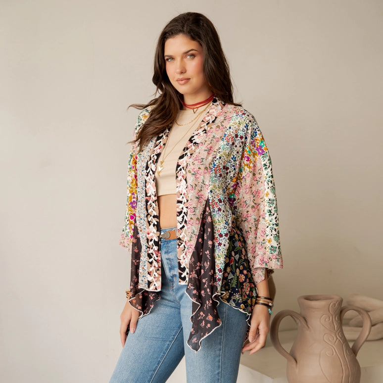 Artisan Patchwork Kimono