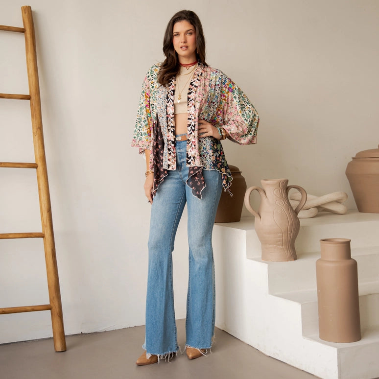 Artisan Patchwork Kimono
