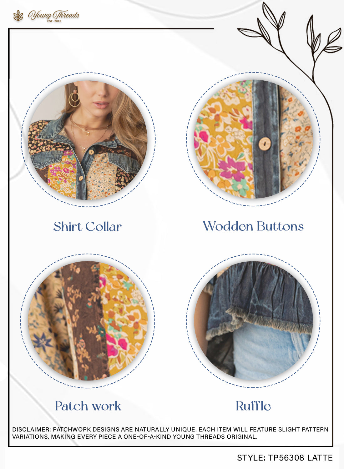 Rebel Patchwork Top/Jacket