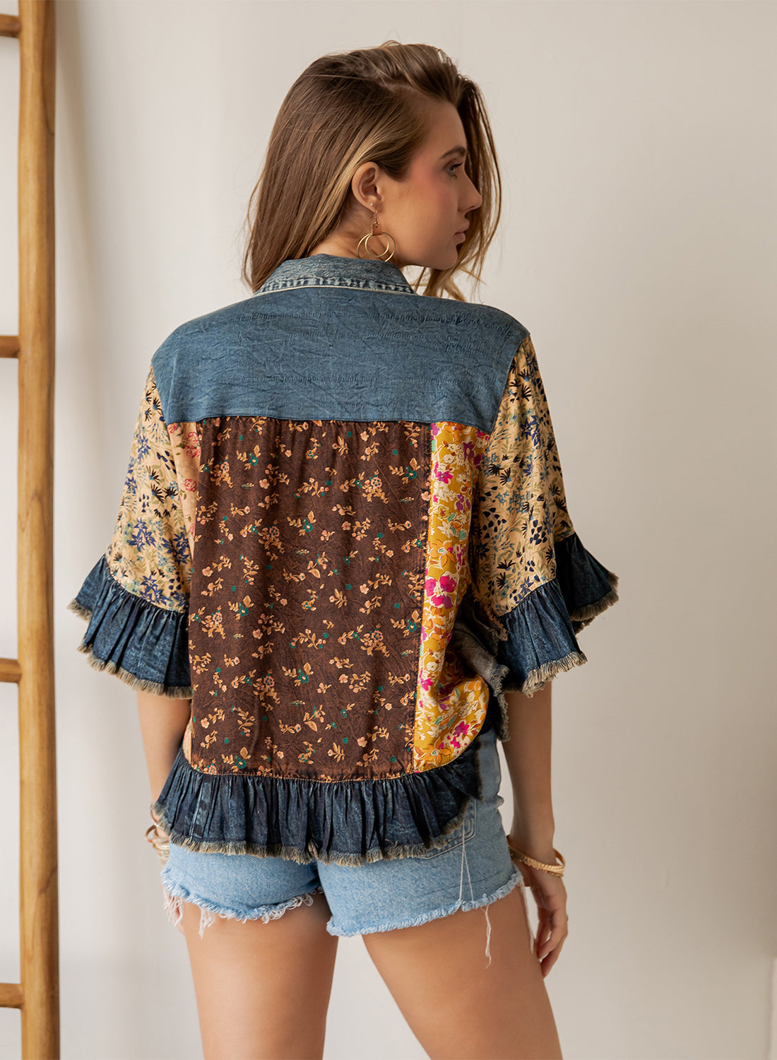 Rebel Patchwork Top/Jacket