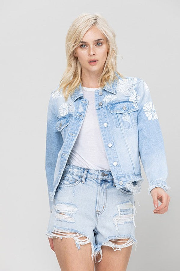 Tie Dye Denim Fringe Jacket : r/sewing