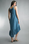 The Valentina Sleeveless Linen Dress - Italy Collection
