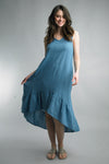 The Valentina Sleeveless Linen Dress - Italy Collection