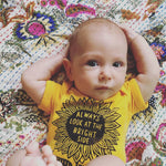 The Sunflower Baby Bodysuit