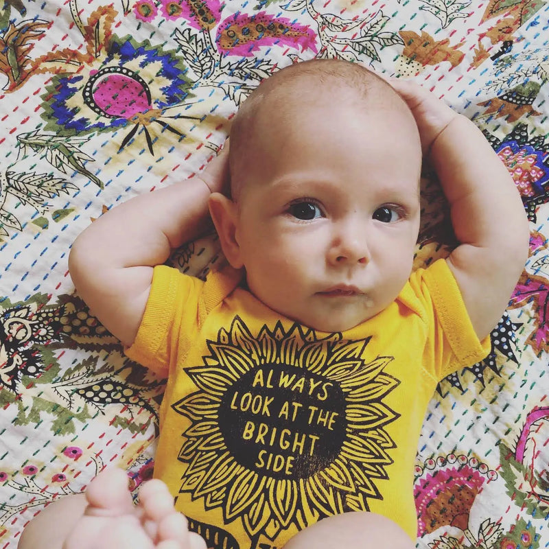 The Sunflower Baby Bodysuit