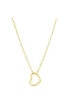 Brooke Open Heart Necklace