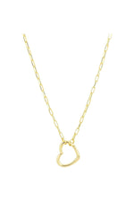 Brooke Open Heart Necklace