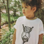 Inner Peace Panda Kids Tee Shirt
