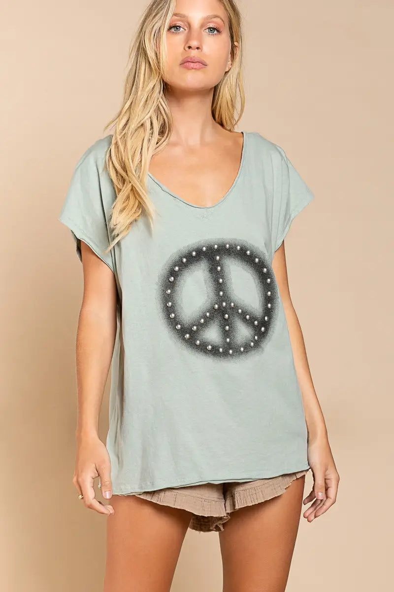 Make Peace Not War Top by POL