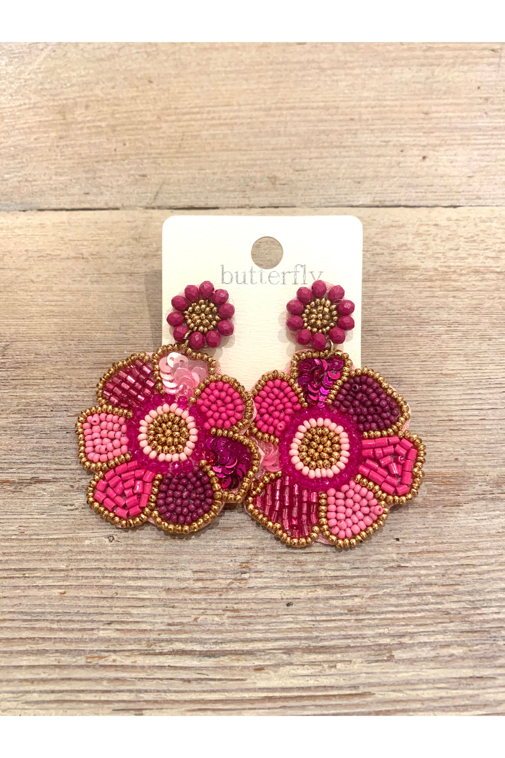 Flower Power Funky Earrings