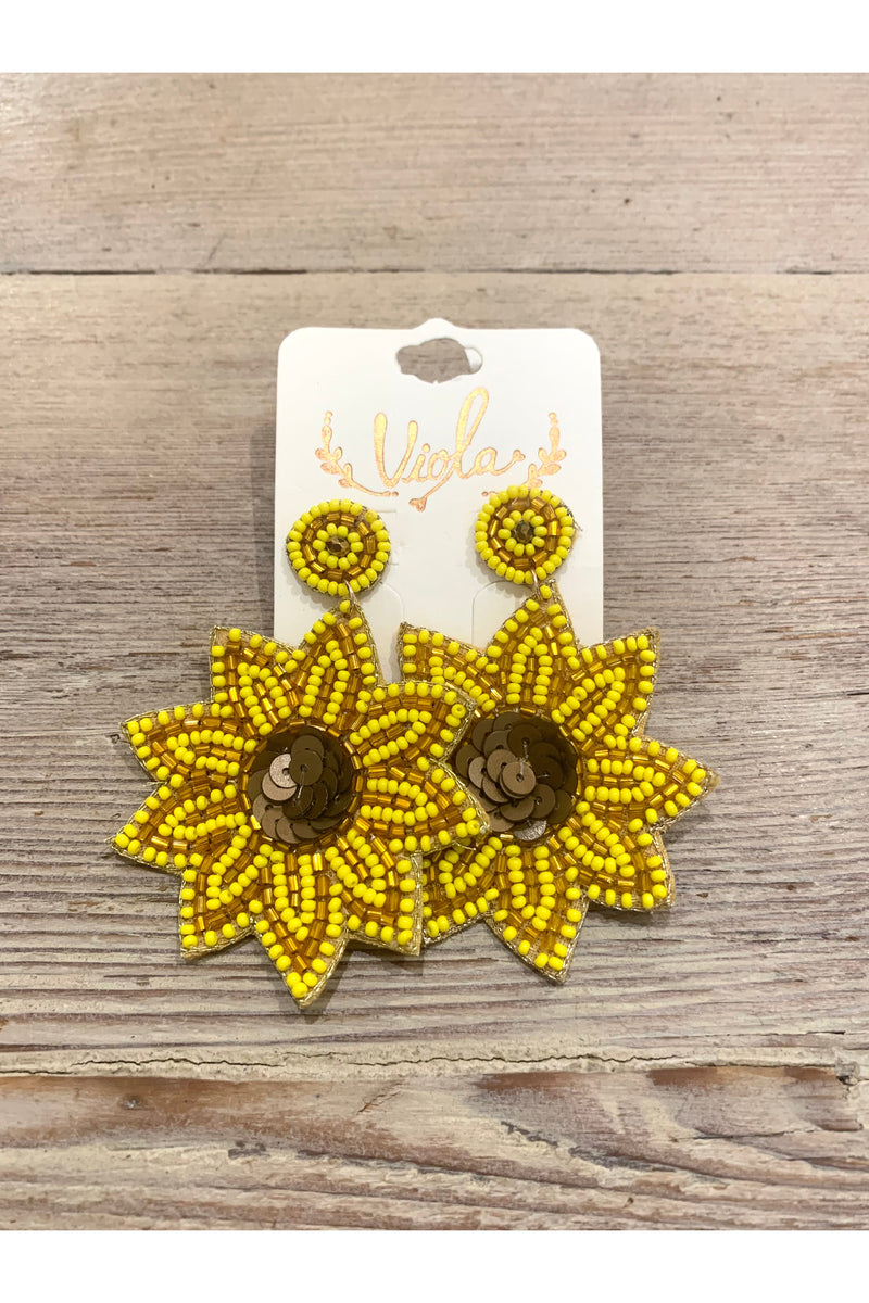 Flower Power Funky Earrings