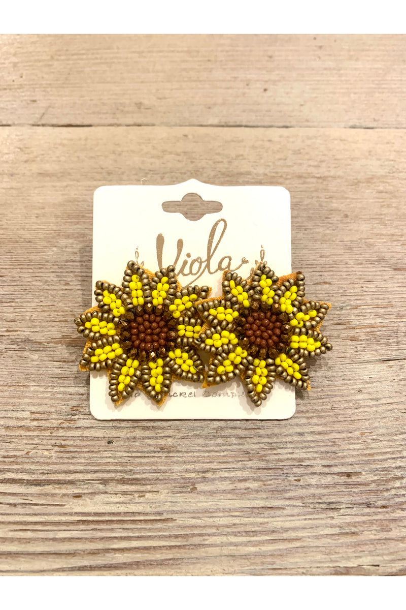 Flower Power Funky Earrings