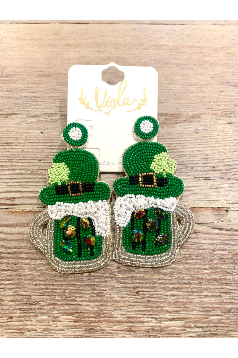Funky Holiday Earrings by Viola
