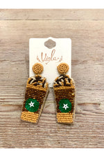 Beaded Earrings by Viola