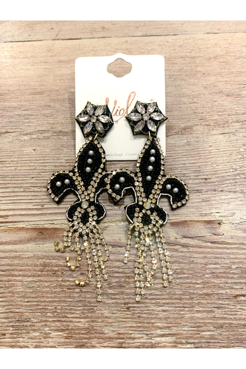 Funky Holiday Earrings by Viola