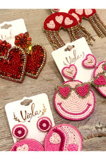 Valentine Earrings by Viola