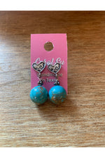 Turquoise Earring Collection by Carol Su