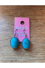 Turquoise Earring Collection by Carol Su