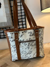 Large Genuine Hand Tooled Leather Tote Western Style Myra Bag