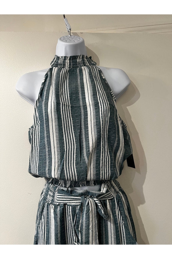 The Angie Two Piece Striped Set