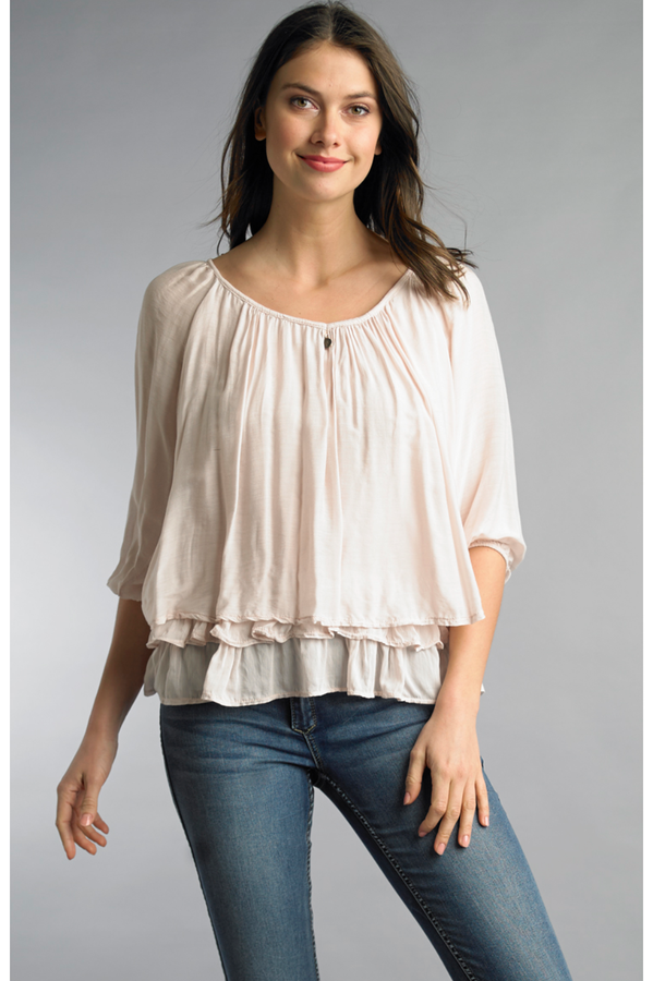 The Flora Tiered Top