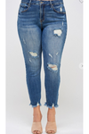Joplin Skinny Ankle Jeans Curvy