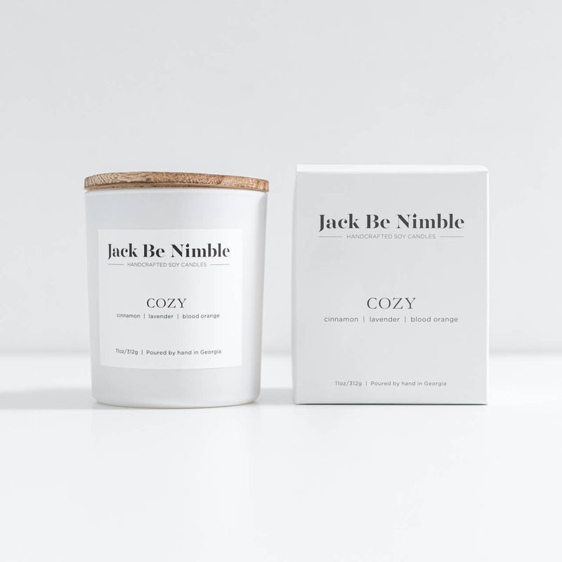 Cozy Scented Soy Candle 11oz