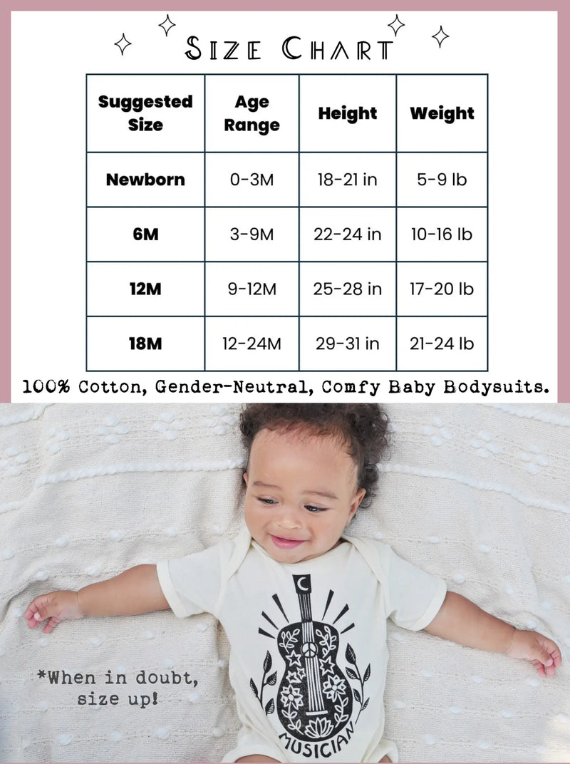 Peace Dove Baby Bodysuit, Hippie baby outfit