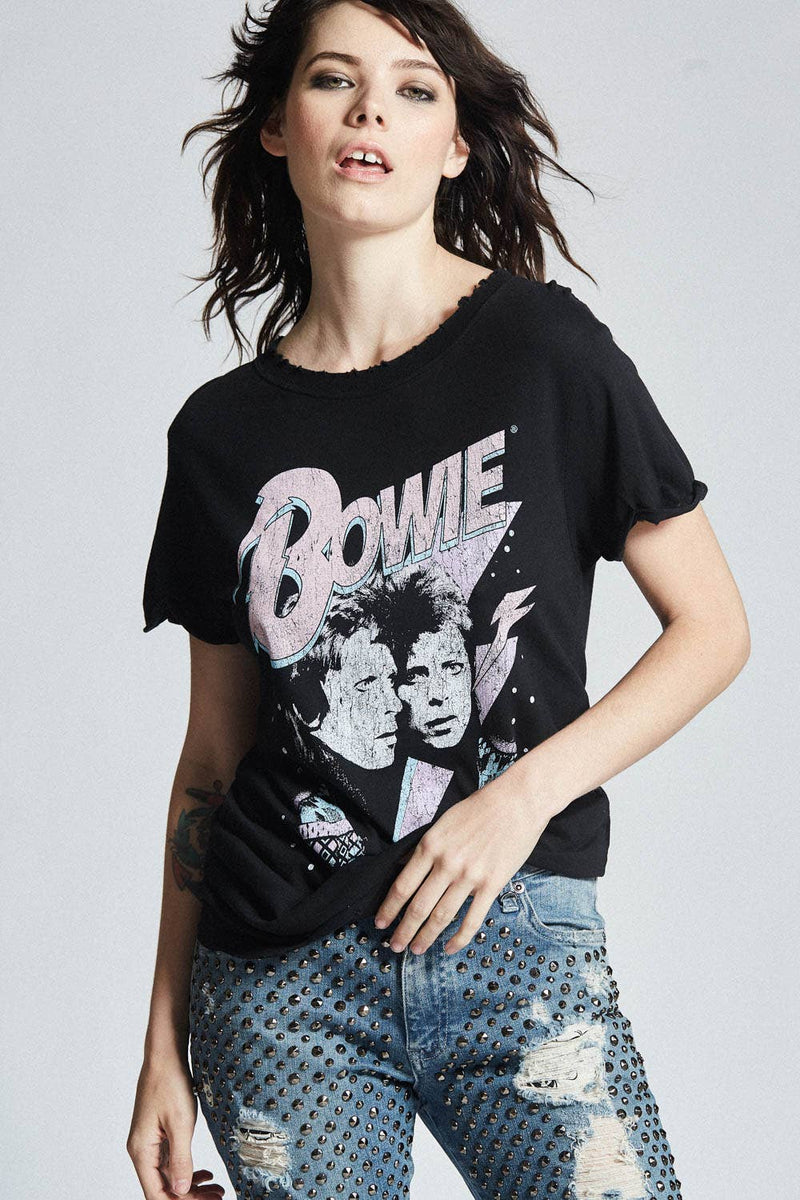 David Bowie Bolt Portrait Tee Shirt